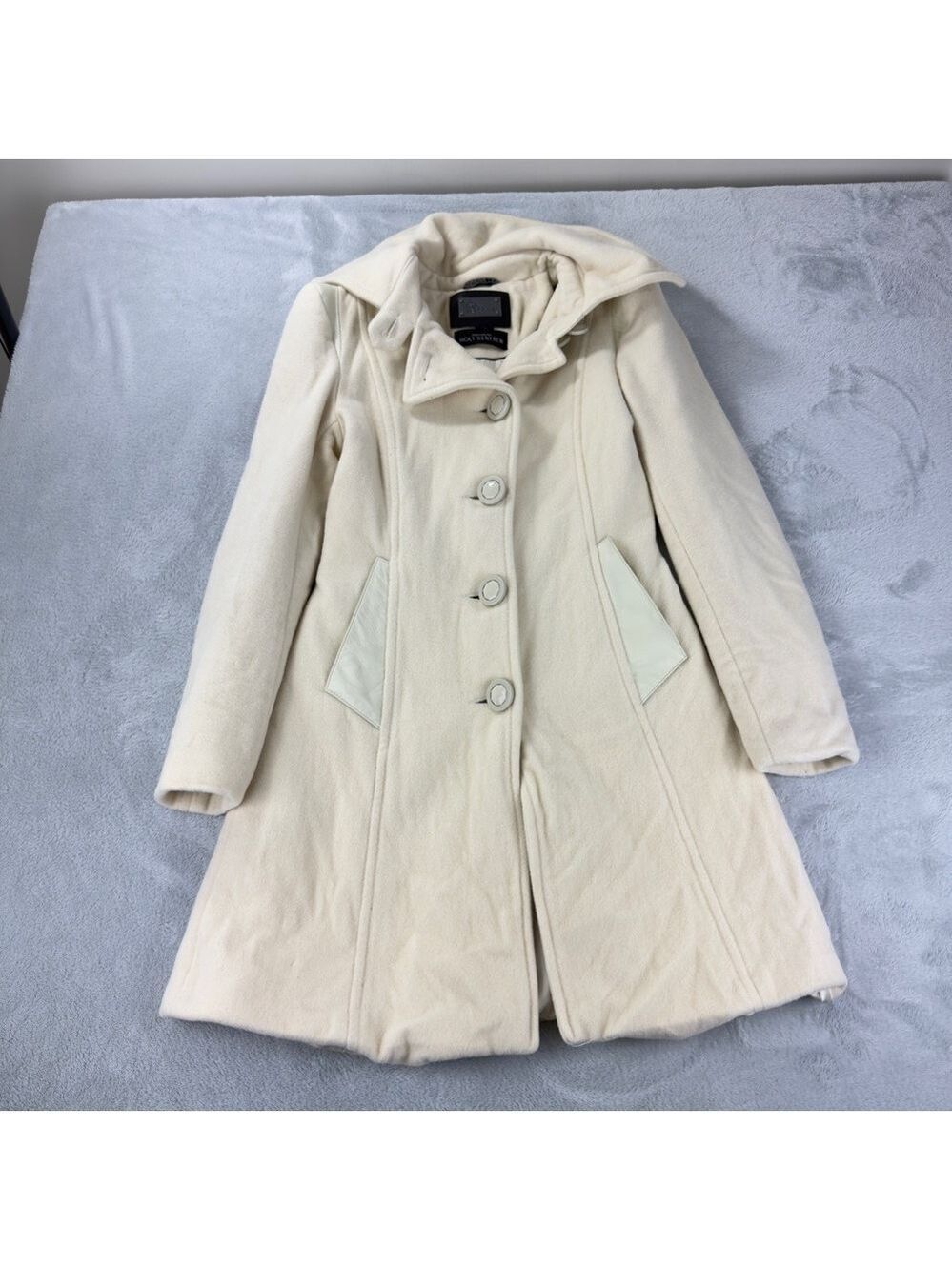 Mackage Women's Size Small 70% Wool 20% Polyamide 10% Cashmere Peacoat Jacket